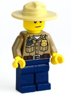 LEGO Minifigure-Forest Police-Town / City / Police-CTY273-Creative Brick Builders